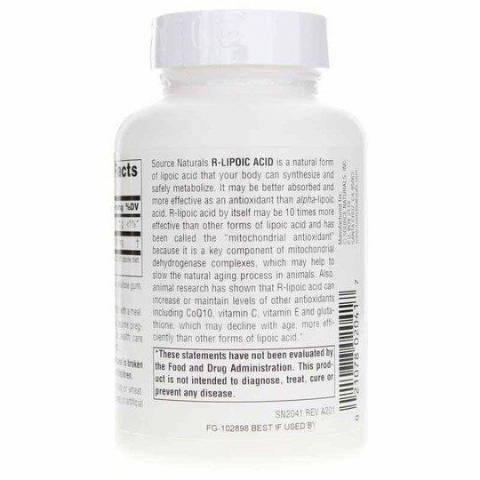 R-Lipoic Acid 100 Mg, SNN